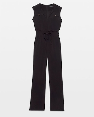 Matte Jersey Utility Jumpsuit click to view larger image.