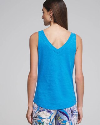 Outlet WHBM Double V-Neck Tank