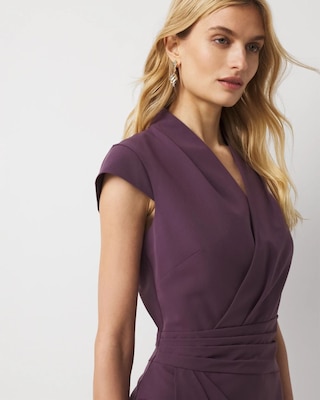 Petite Front Twist Sheath Dress click to view larger image.