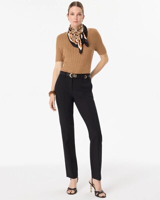 Petite Luxe Stretch Zoey Straight Pant