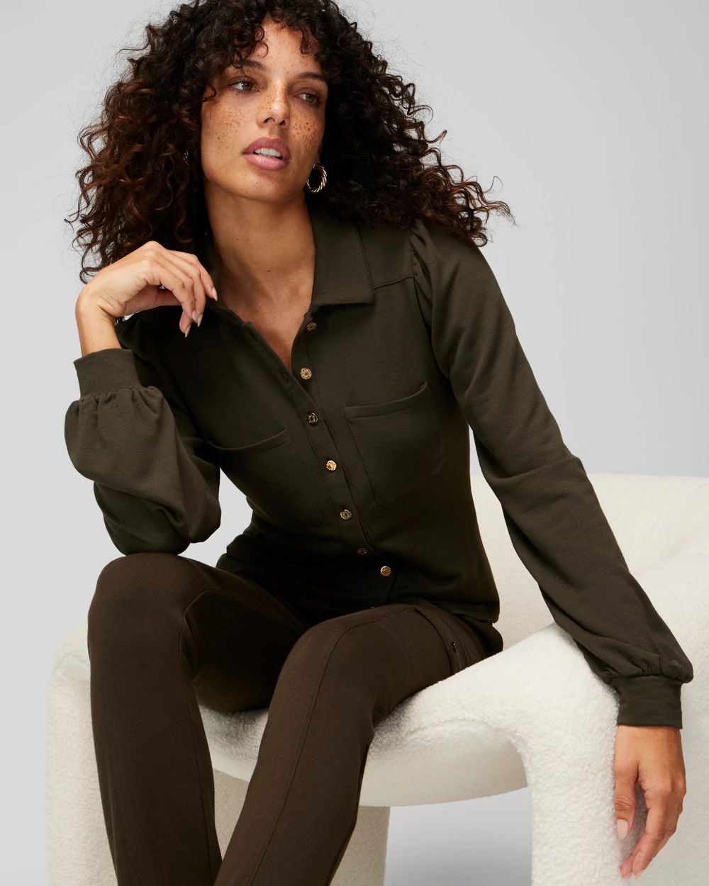 The Passporter™️ Button Shirt