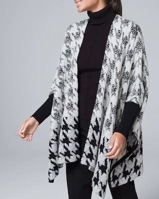Houndstooth Wrap-Me-Up Coverup