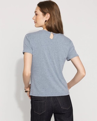 Easy Crewneck Tee click to view larger image.
