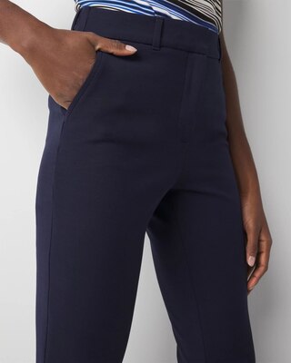 WHBM® Elle Slim Ankle Comfort Stretch Pants click to view larger image.