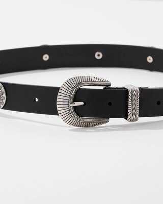Western Denim Belt click to view larger image.