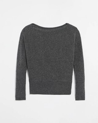 Asymmetrical Shoulder Pullover Sweater