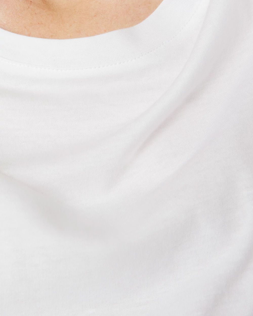 Cotton Modal Easy Crew Tee