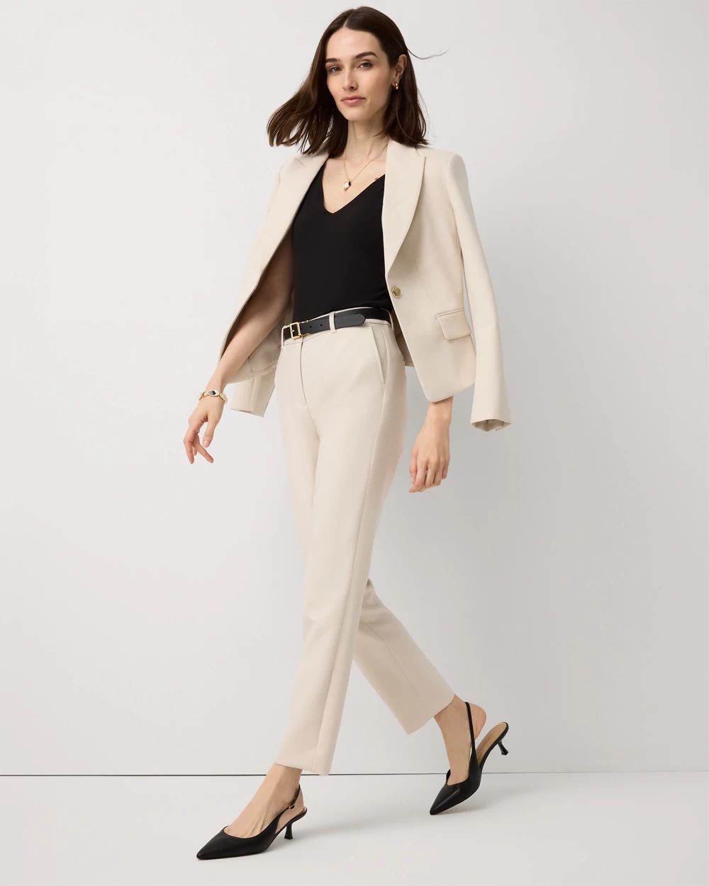 WHBM FORME™ All Ways Stretch Dual Neck Tank click to view larger image.