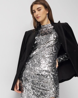 Sequin Mini Dress click to view larger image.