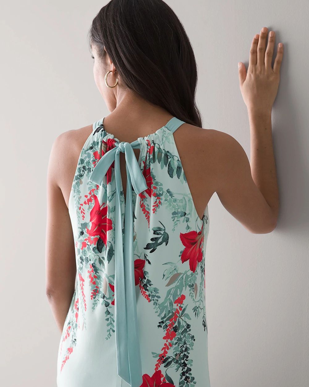 Matte Jersey Halter Dress