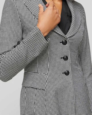 WHBM® Houndstooth Signature Jacket click to view larger image.