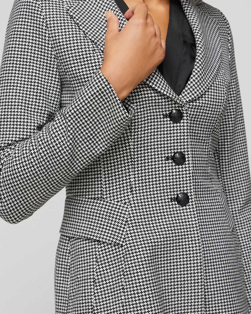 White house black market houndstooth jacket cheap