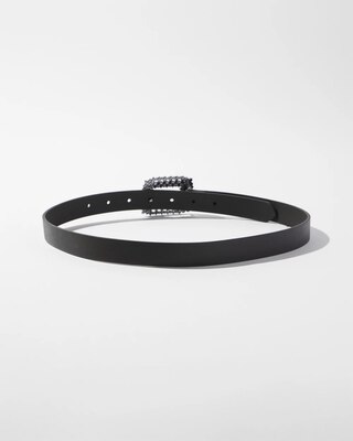 Crystal Buckle Pant Belt