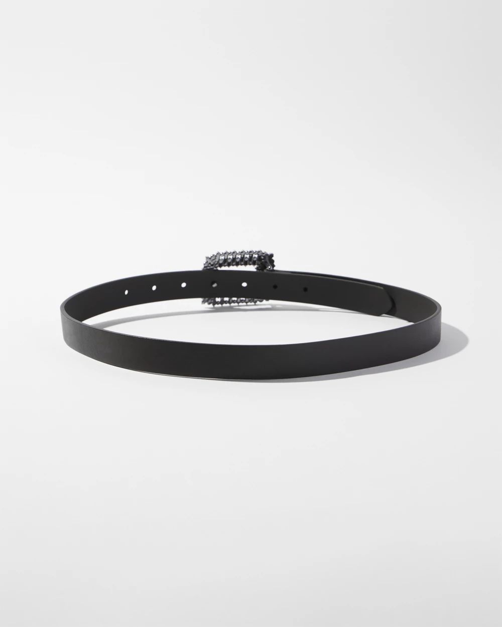 Crystal Buckle Pant Belt