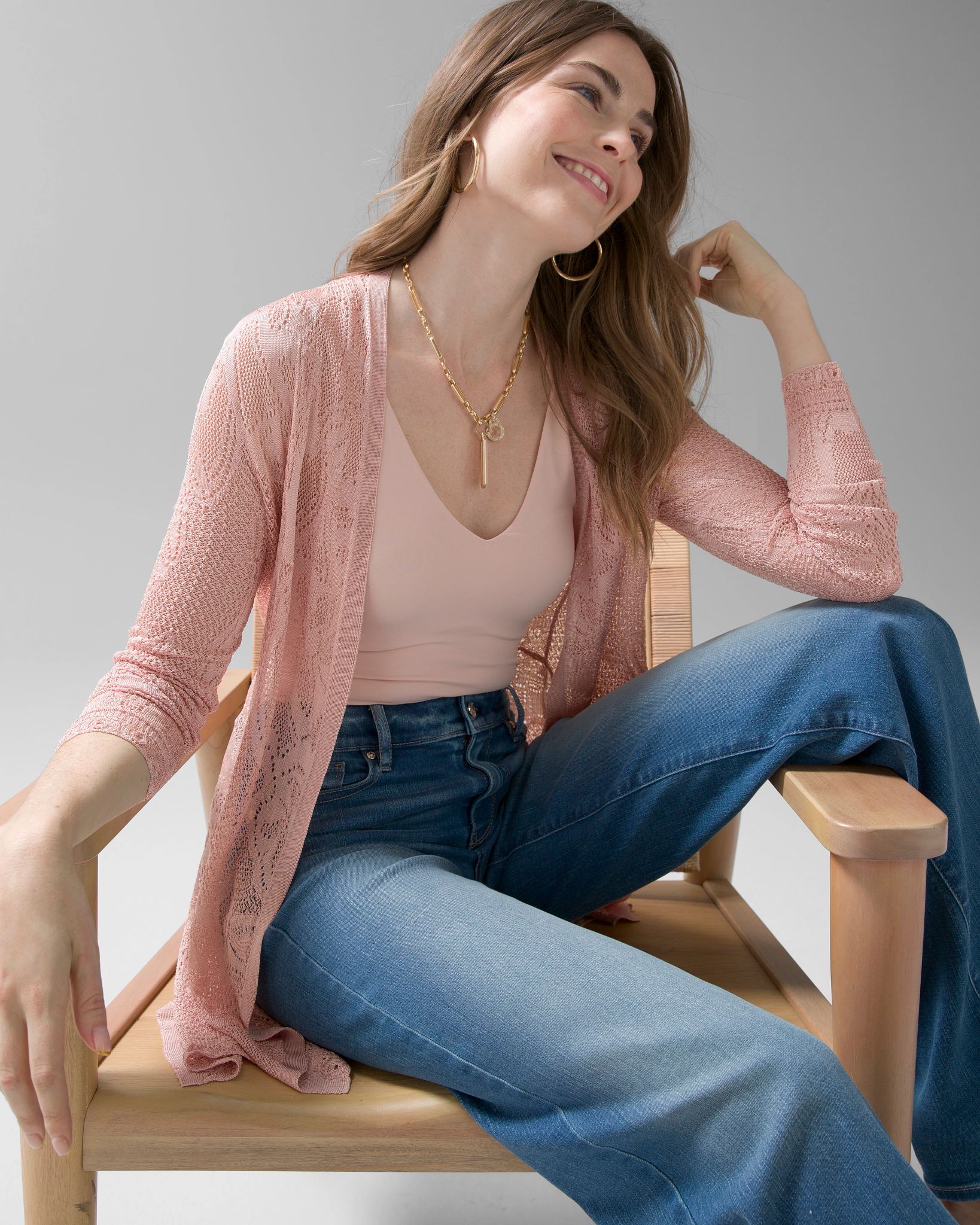 WHBM FORME™ All Ways Stretch Dual Neck Tank click to view larger image.