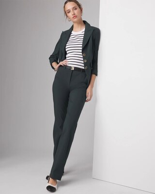 WHBM® Petite Lightweight Ines Slim Bootcut Pant click to view larger image.