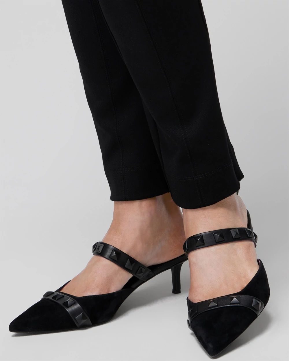 Comfort Pump Kitten Heel Mule