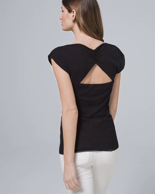 Cutout-Back Tee