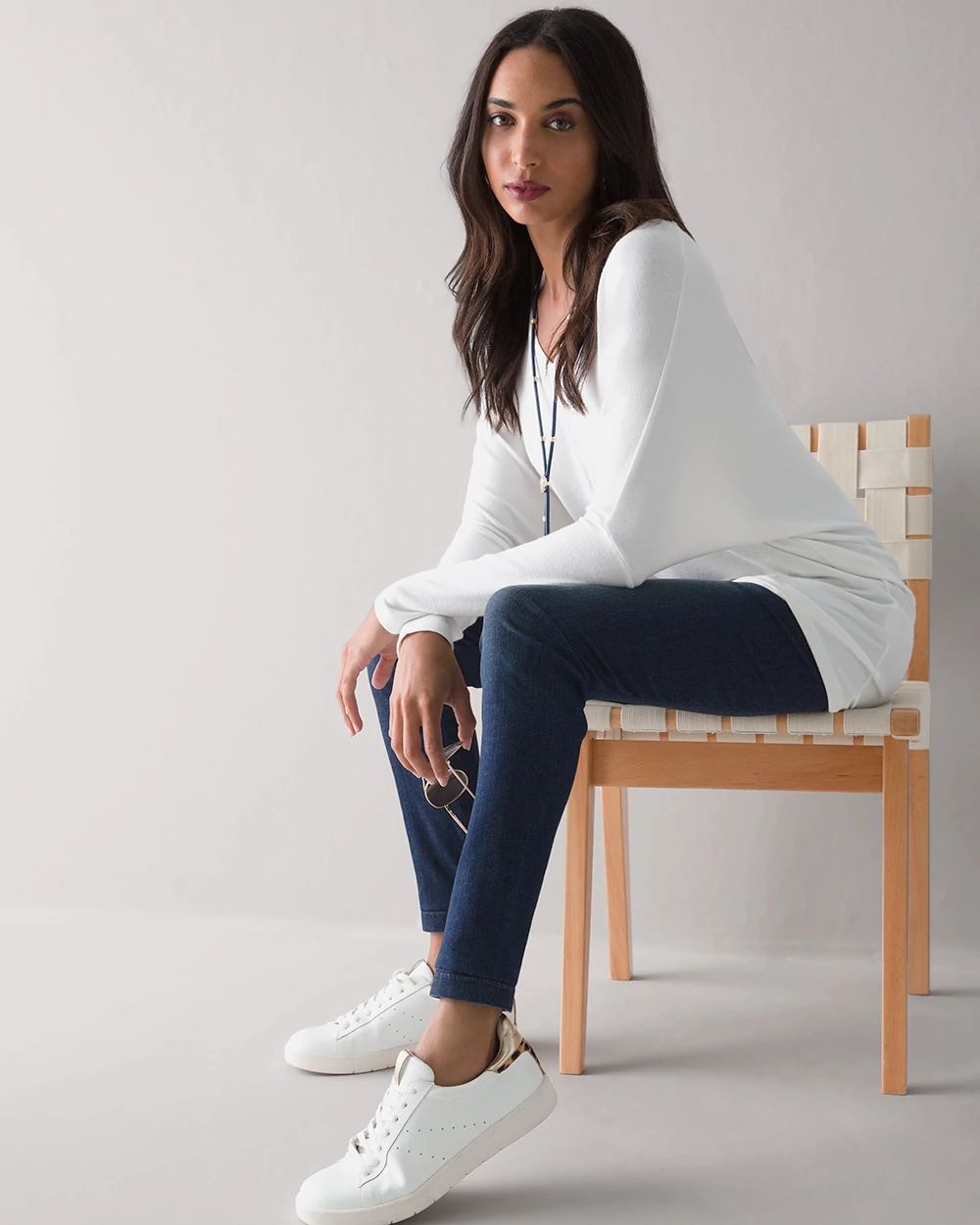 Denim WHBM Runway Leggings
