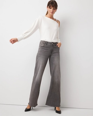 Tie-Detail Bell Sleeve Top click to view larger image.