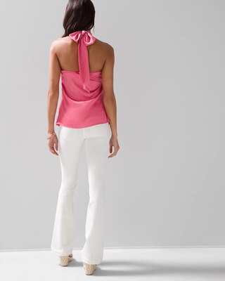 Satin Halter Top
