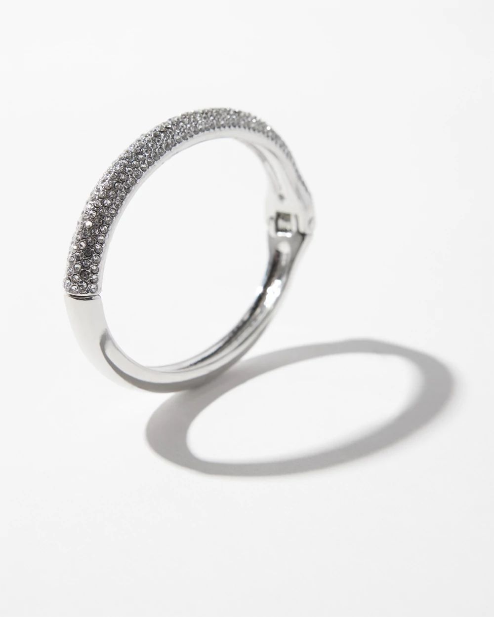 Silver Encrusted Bangle