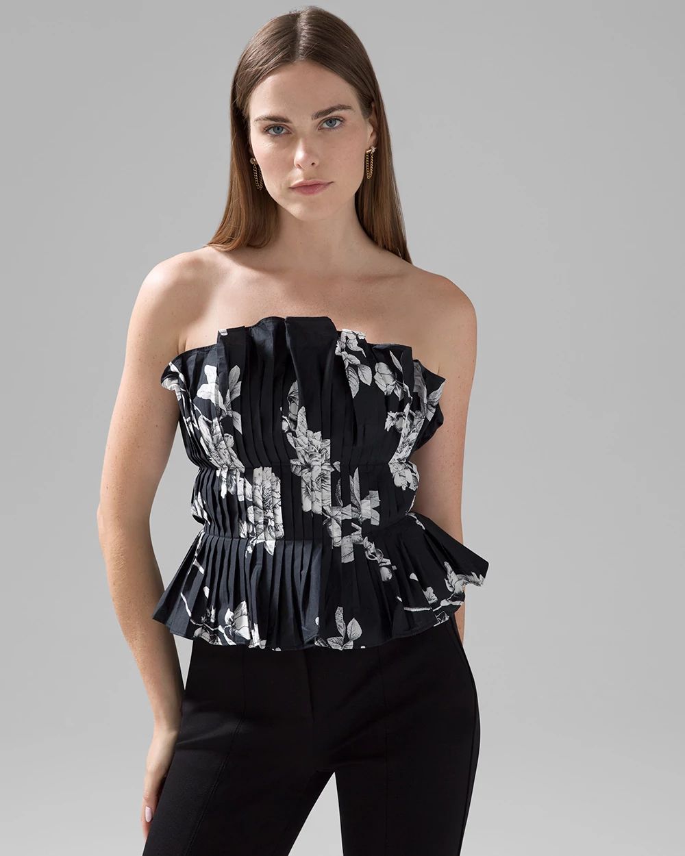 Ruffle Bustier