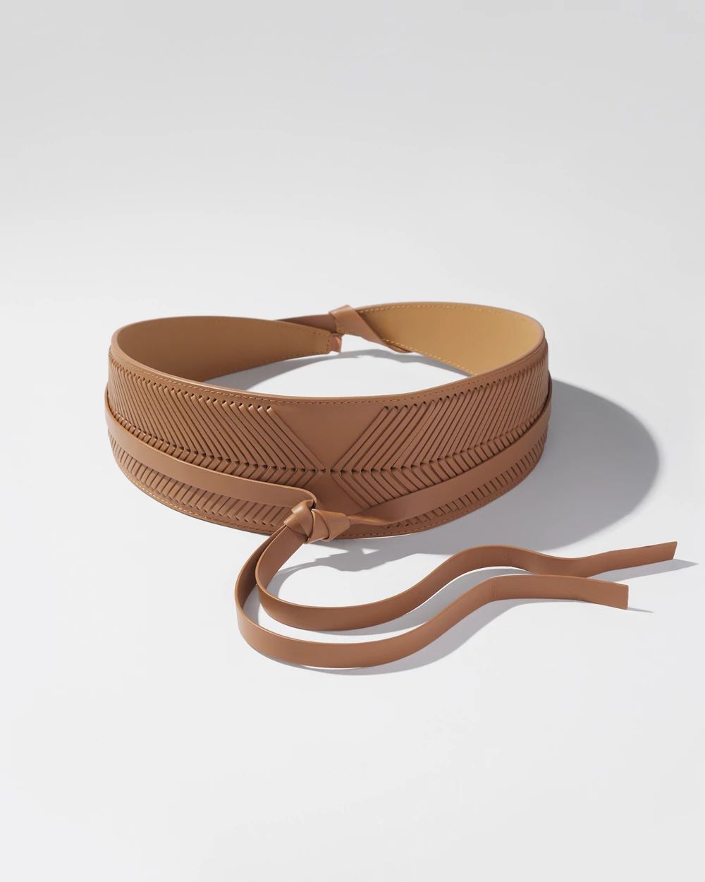 Whip-Stitch Tie Obi Belt
