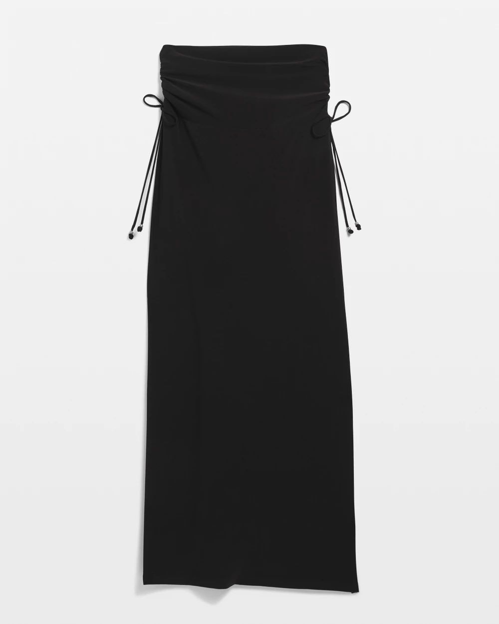 Matte Jersey Convertible Maxi Skirt click to view larger image.