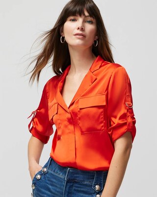 Soft Shirt with Adjustable Sleeves