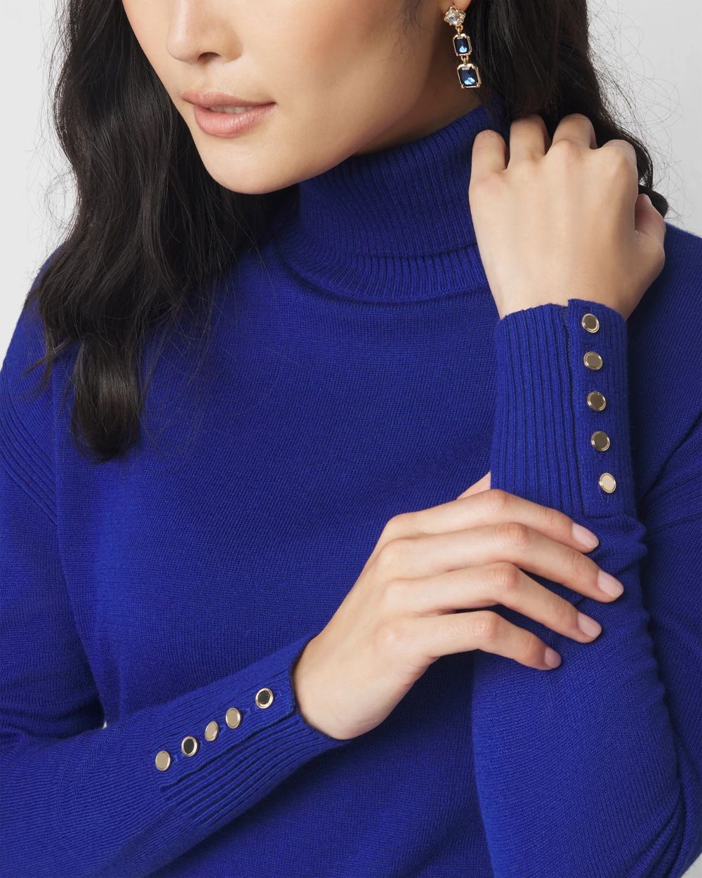 Relaxed Turtleneck Sweater click to view larger image.