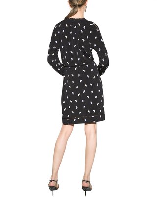 Outlet WHBM Ladder-Trim Dress