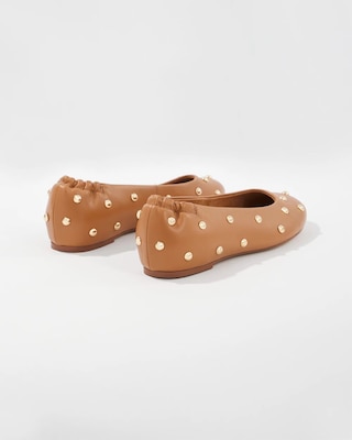 Studded Ballet Flat click to view larger image.