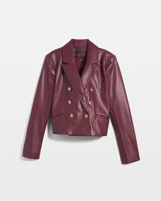 Faux Leather Jacket
