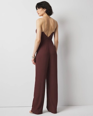 Twist Front Jumpsuit click to view larger image.