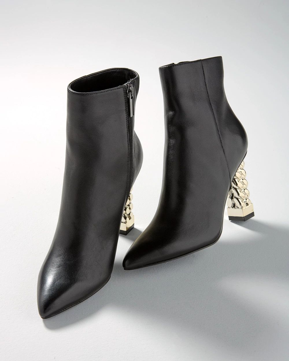Chain High Heel Bootie