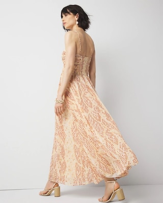 Printed Maxi Dress click to view larger image.