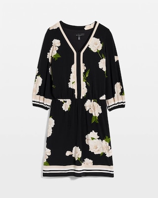 V-neck Mini Dress click to view larger image.