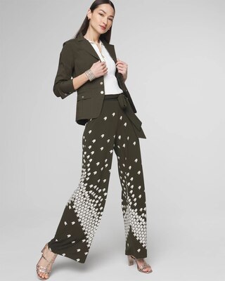 Matte Jersey Wide-Leg Pants