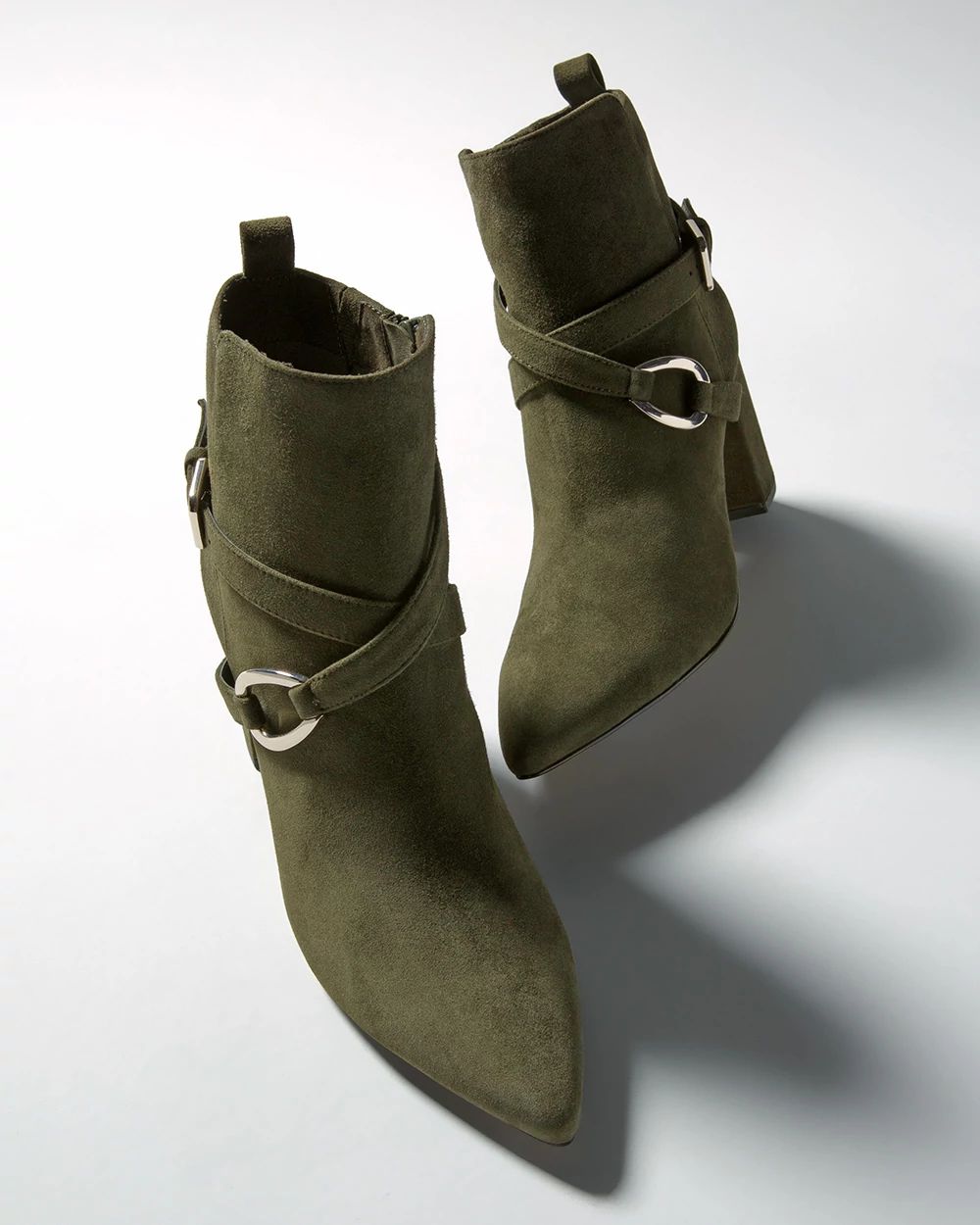 Side buckle ankle boots cheap