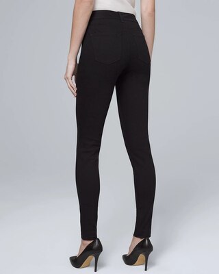Classic-Rise Black Jeggings