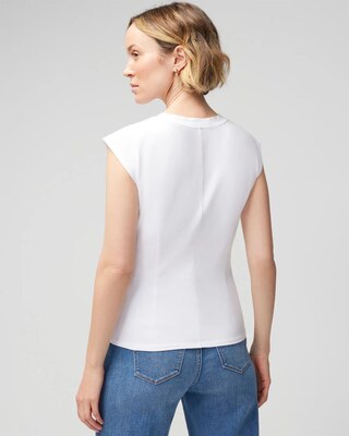 Ruched Bustier Tee