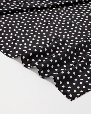 Dot Print Square Scarf click to view larger image.