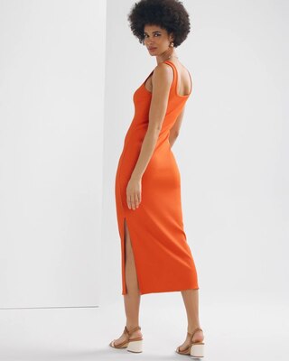 WHBM® FORME Rib Scoopneck Dress