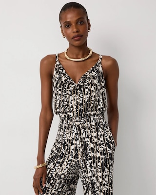 Petite Drape Neck Tank