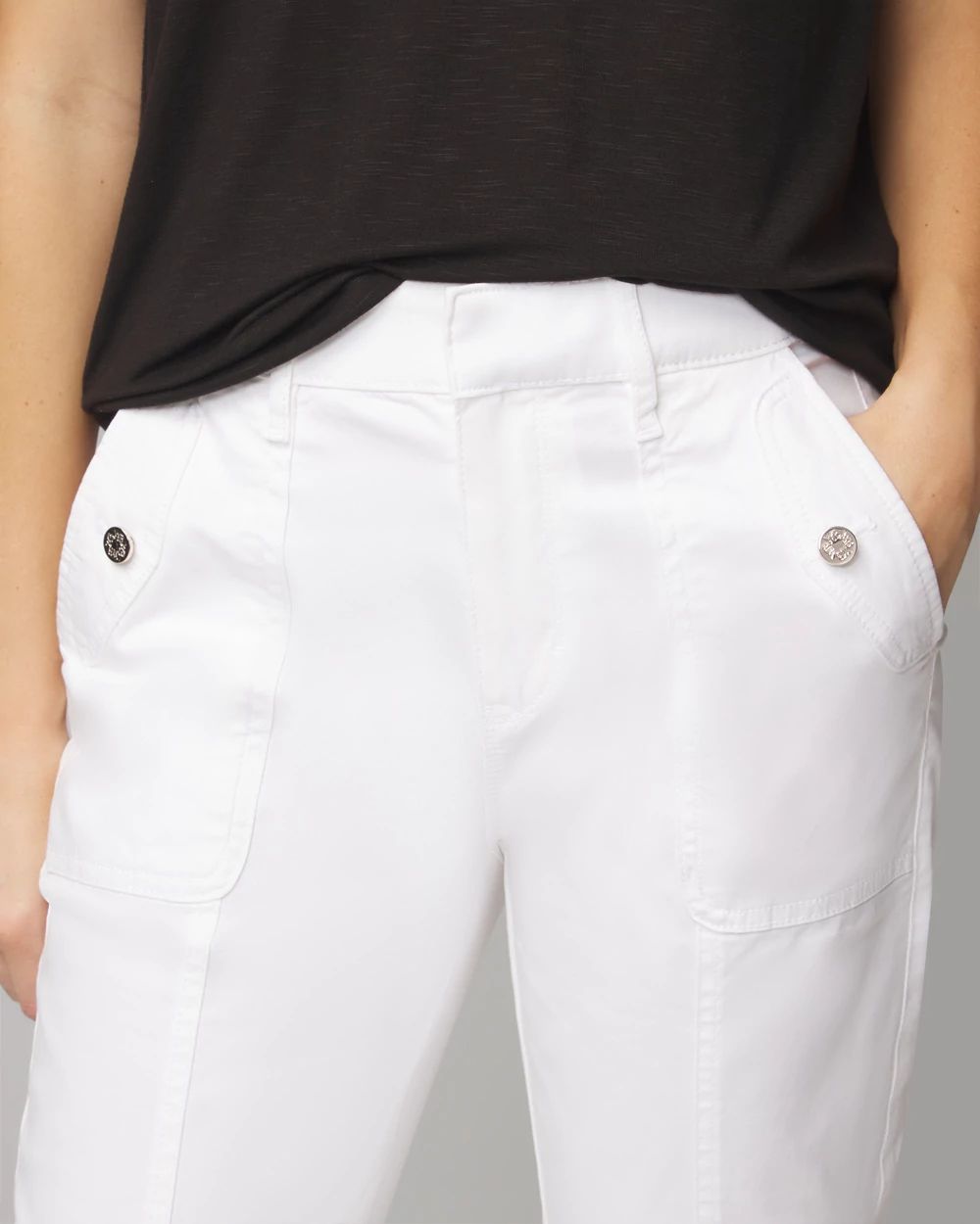 Curvy High-Rise Pret-A-Jet Slim Ankle Pants click to view larger image.
