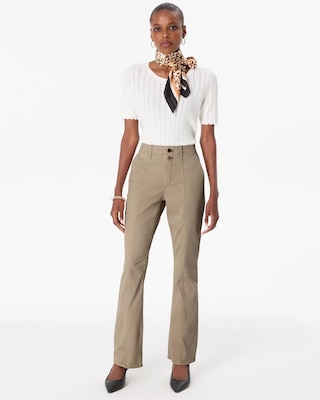 Pret Seamed High-Rise Bootcut Pant