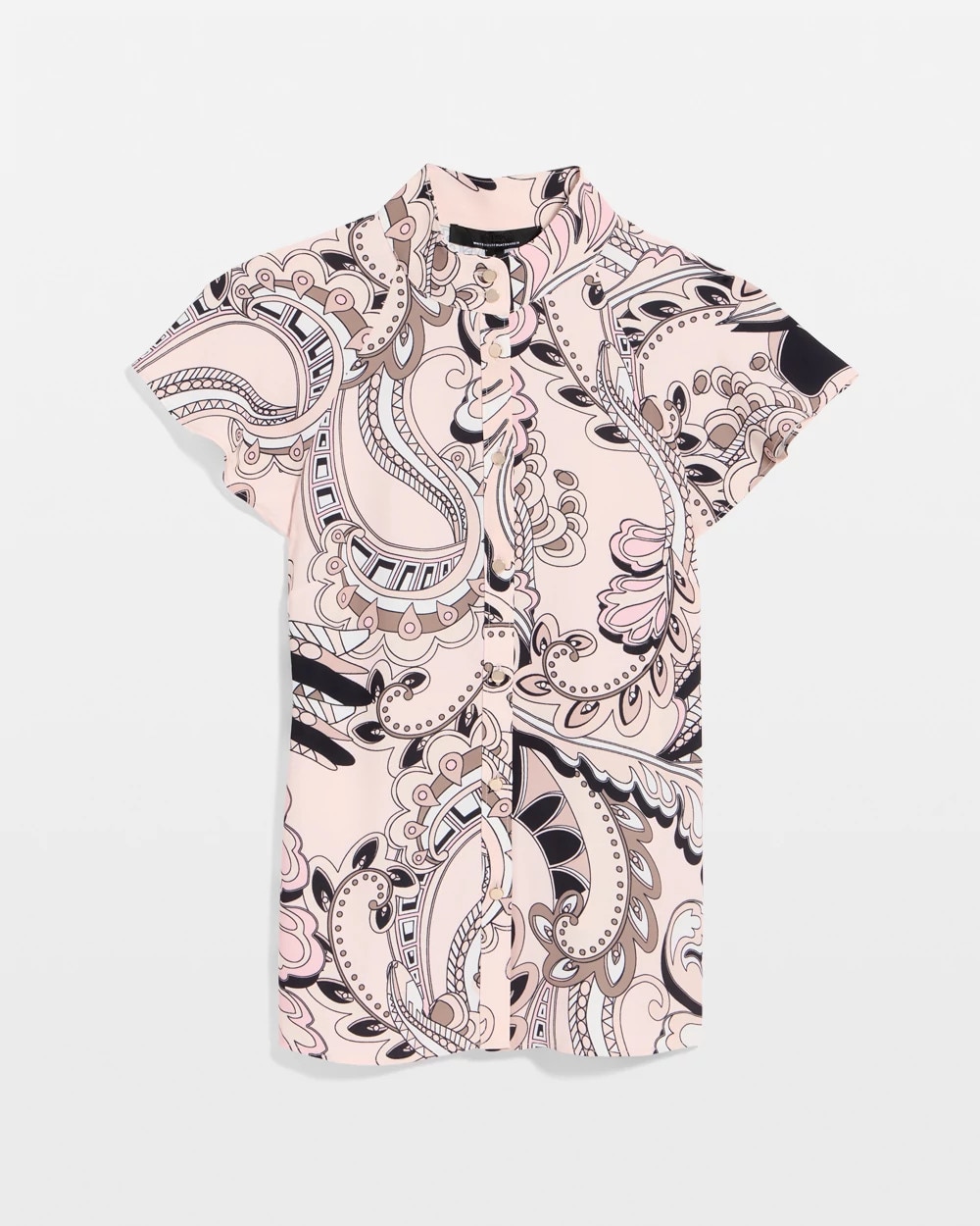 Flutter Sleeve Crepe Shell