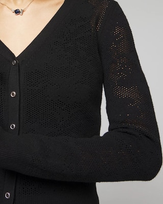Outlet WHBM Pointelle Cardigan