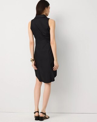 Petite Ruched Shirt Dress click to view larger image.